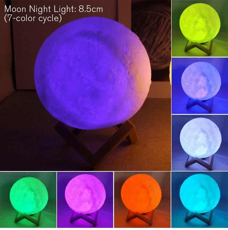 Moon LED Table Lamp - My Store